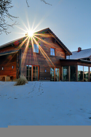 Urlaub im Ferienhaus auf dem Dienberger Hof im Winter